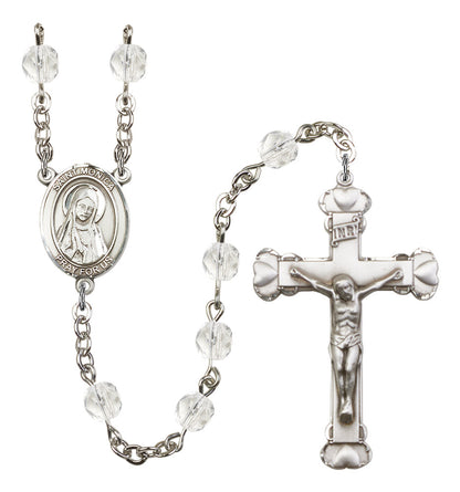 St. Monica Rosary - 6MM Fire Polished Beads (8079SS)