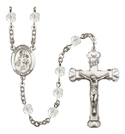St. Nicholas Rosary - 6MM Fire Polished Beads (8080SS)