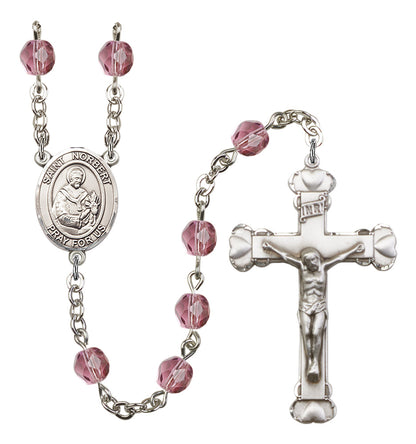 St. Norbert of Xanten Rosary - 6MM Fire Polished Beads (8447SS)