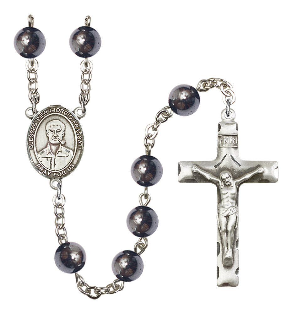 St. Pier Giorgio Frassati Rosary - 6 Bead Options (8278SS)