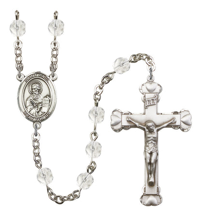 St. Paul The Apostle Rosary - 6MM Fire Polished Beads (8086SS)