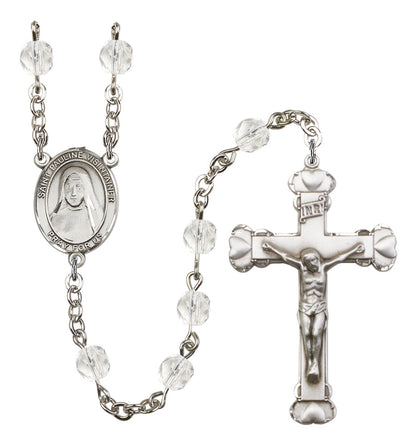 St. Pauline Visintainer Rosary - 6MM Fire Polished Beads (8391SS)