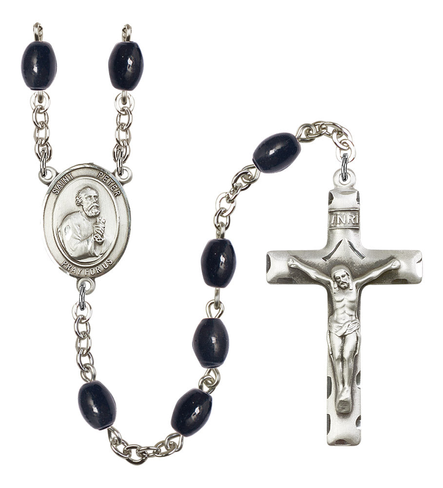 St. Peter The Apostle Rosary - 6 Bead Options (8090SS)