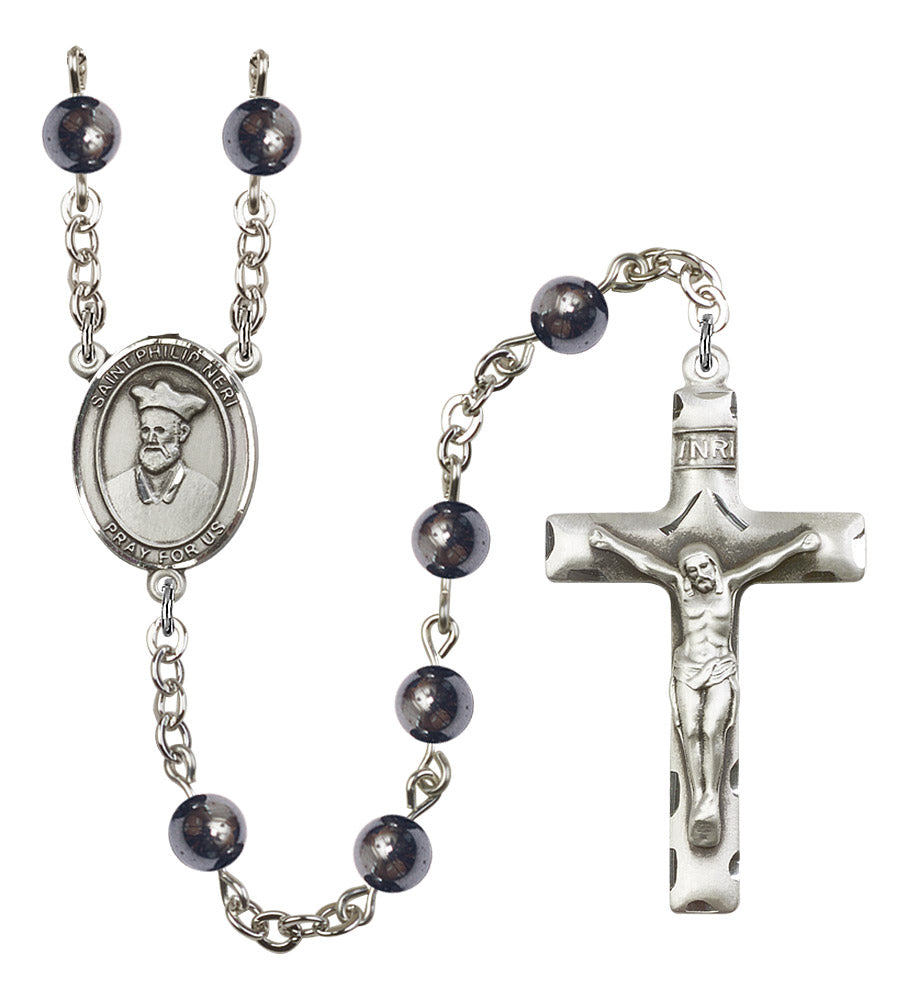 St. Philip Neri Rosary - 6 Bead Options (8369SS)