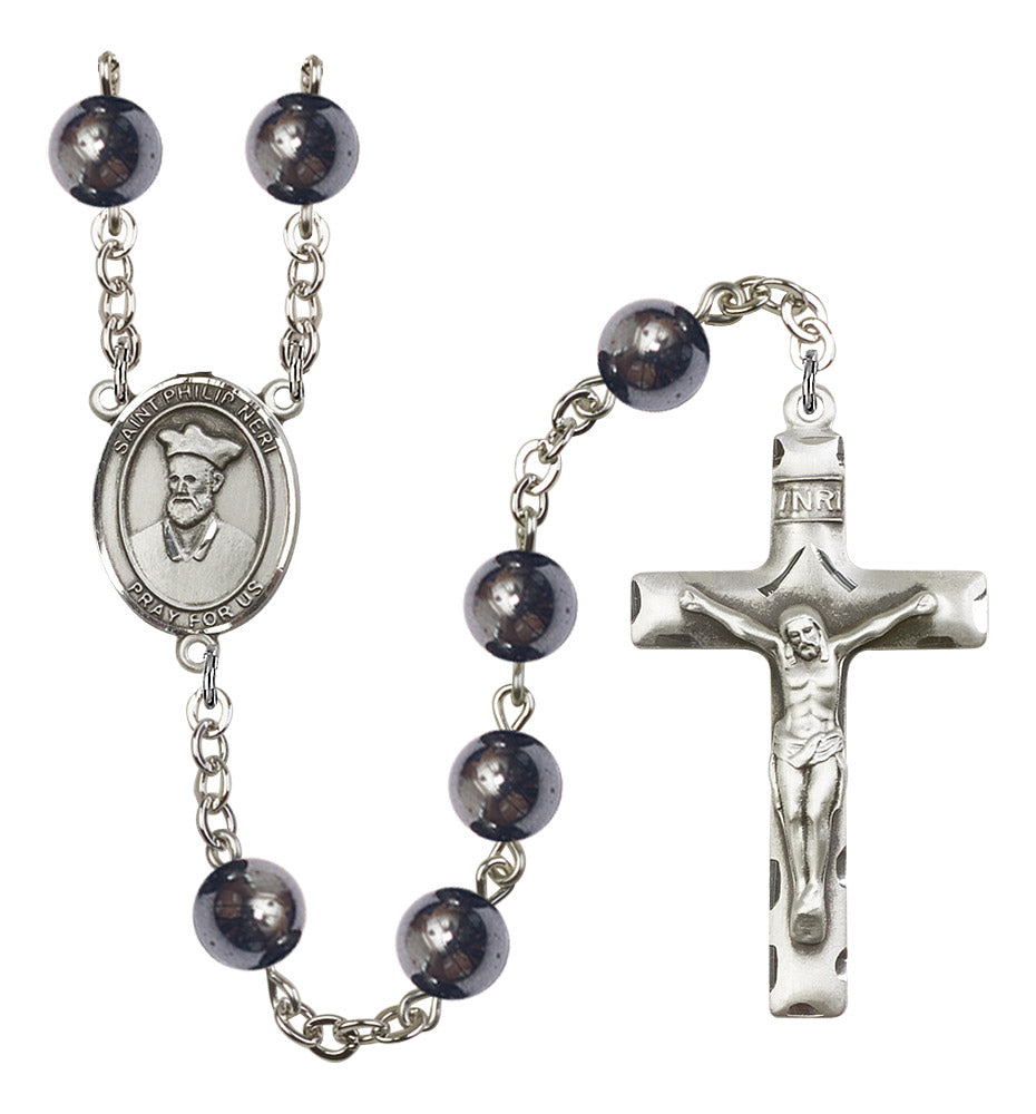 St. Philip Neri Rosary - 6 Bead Options (8369SS)