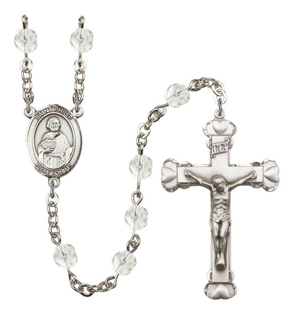 St. Philip The Apostle Rosary - 6MM Fire Polished Beads (8083SS)
