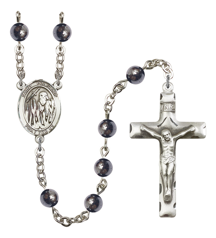 St. Polycarp of Smyrna Rosary - 6 Bead Options (8363SS)