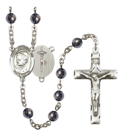 Pope Emeritace Benedict XVI Rosary - 6 Bead Options (8235SS)