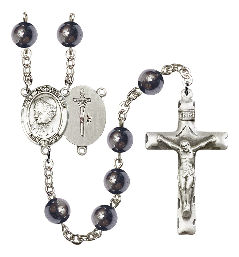 Pope Emeritace Benedict XVI Rosary - 6 Bead Options (8235SS)