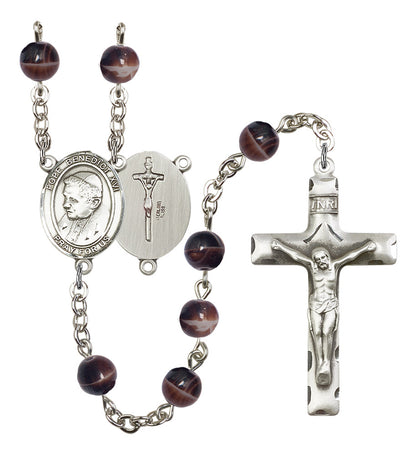Pope Emeritace Benedict XVI Rosary - 6 Bead Options (8235SS)