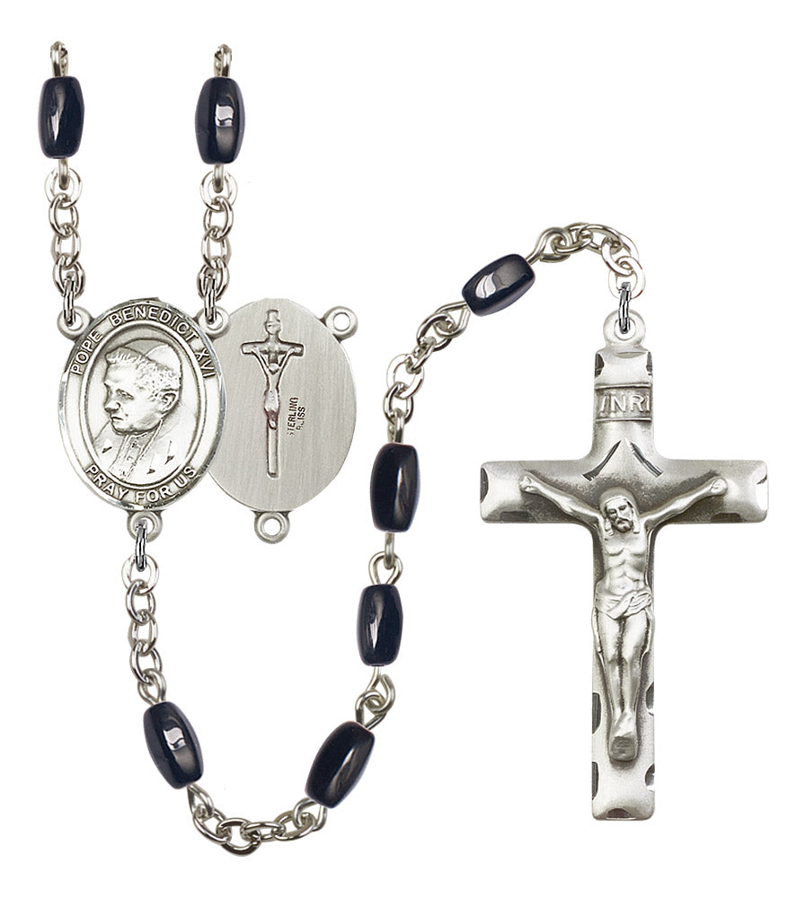 Pope Emeritace Benedict XVI Rosary - 6 Bead Options (8235SS)