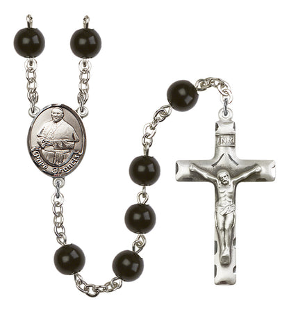 Pope Francis Rosary - 6 Bead Options (8451SS)