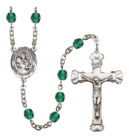 San Raymon Nonato Rosary - 6MM Fire Polished Beads (8091SPSS)
