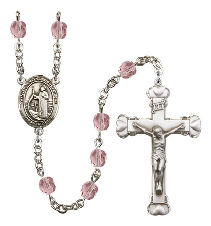 St. Raymond of Penafort Rosary - 6MM Fire Polished Beads (8385SS)