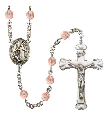 St. Raymond of Penafort Rosary - 6MM Fire Polished Beads (8385SS)