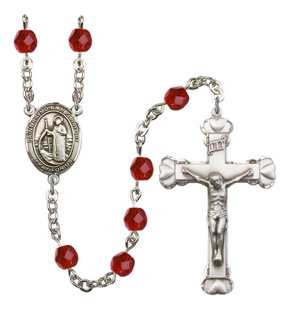 St. Raymond of Penafort Rosary - 6MM Fire Polished Beads (8385SS)
