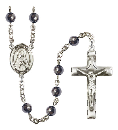 St. Rita of Cascia Rosary - 6 Bead Options (8094SS)