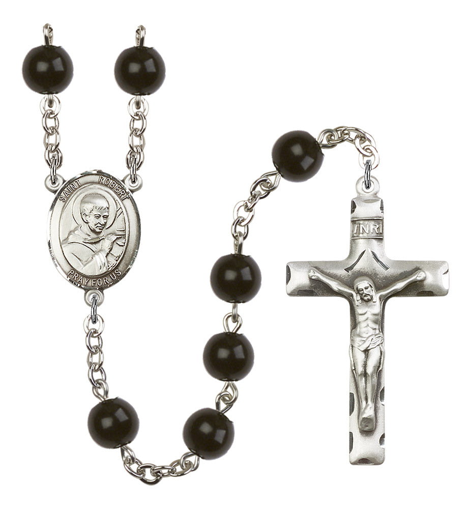 St. Robert Bellarmine Rosary - 6 Bead Options (8096SS)