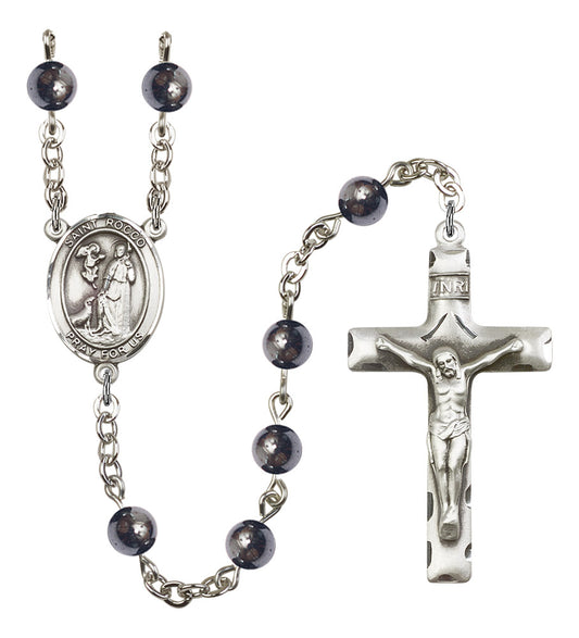 St. Rocco Rosary - 6 Bead Options (8377SS)