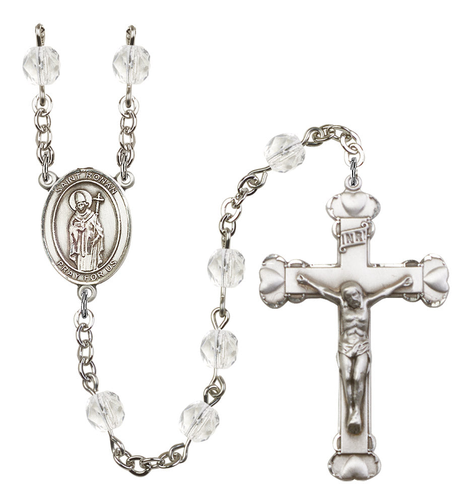 St. Ronan Rosary - 6MM Fire Polished Beads (8315SS)