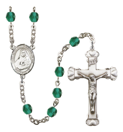 St. Rose Philippine Duchesne Rosary - 6MM Fire Polished Beads (8371SS)