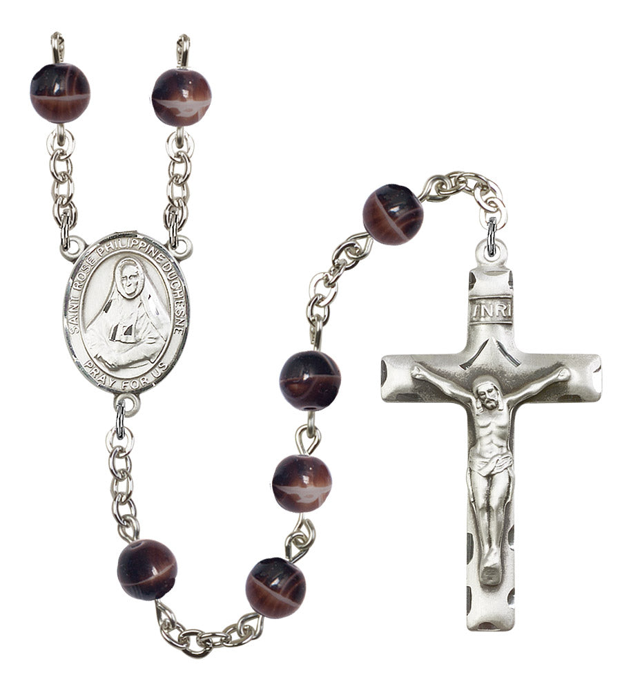 St. Rose Philippine Duchesne Rosary - 6 Bead Options (8371SS)