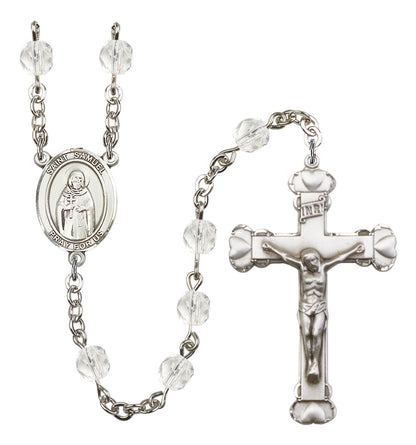 St. Samuel Rosary - 6MM Fire Polished Beads (8259SS)