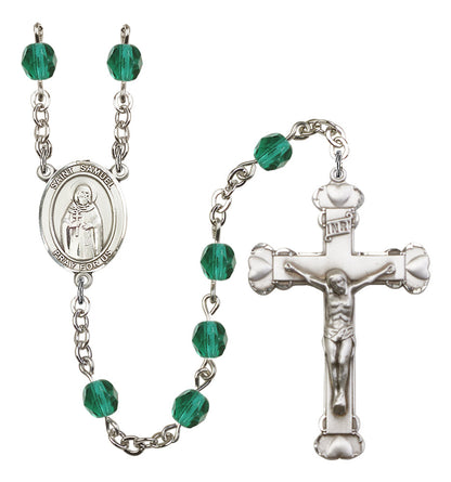 St. Samuel Rosary - 6MM Fire Polished Beads (8259SS)