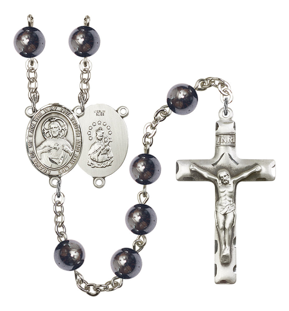 Scapular Rosary - 6 Bead Options (8098SS)