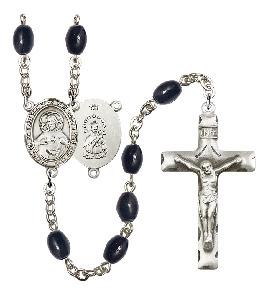 Scapular Rosary - 6 Bead Options (8098SS)