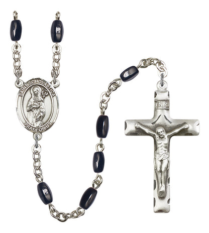 St. Scholastica Rosary - 6 Bead Options (8099SS)