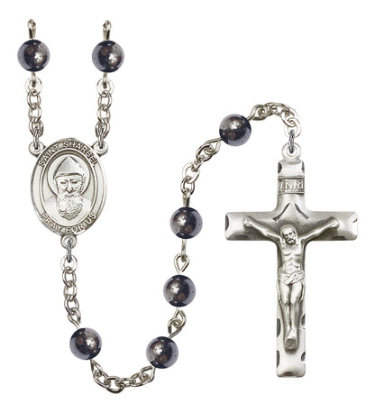 St. Sharbel Rosary - 6 Bead Options (8271SS)
