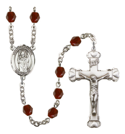 St. Stanislaus Rosary - 6MM Fire Polished Beads (8124SS)