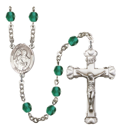 Sts. Peter & Paul Rosary - 6MM Fire Polished Beads (8410SS)