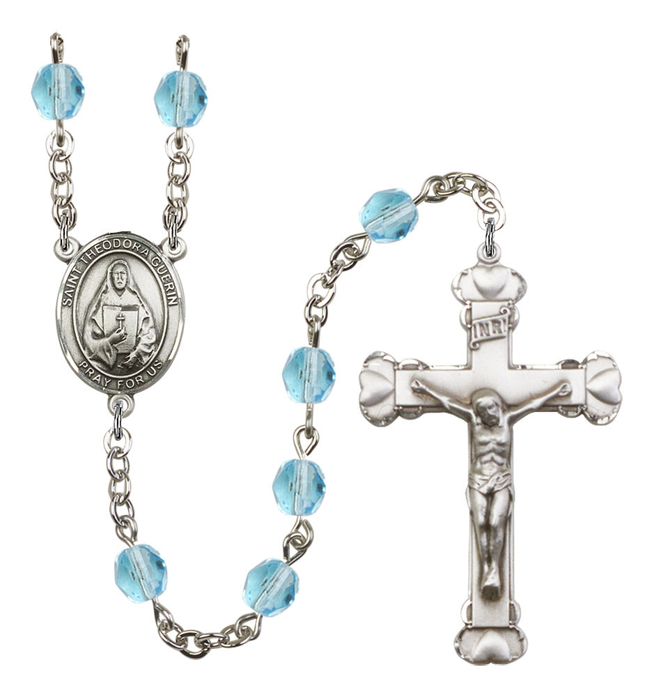 St. Theodora Rosary - 6MM Fire Polished Beads (8382SS)