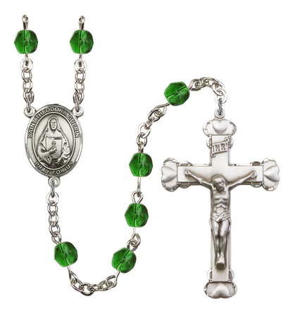 St. Theodora Rosary - 6MM Fire Polished Beads (8382SS)