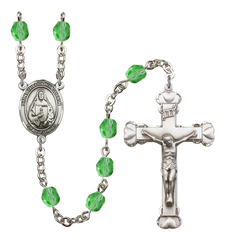 St. Theodora Rosary - 6MM Fire Polished Beads (8382SS)