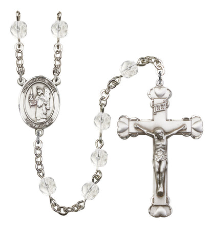 St. Uriel The Archangel Rosary - 6MM Fire Polished Beads (8378SS)