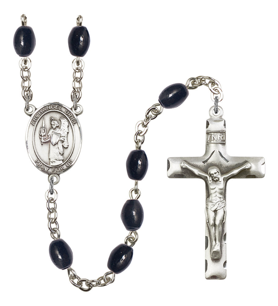 St. Uriel The Archangel Rosary - 6 Bead Options (8378SS)