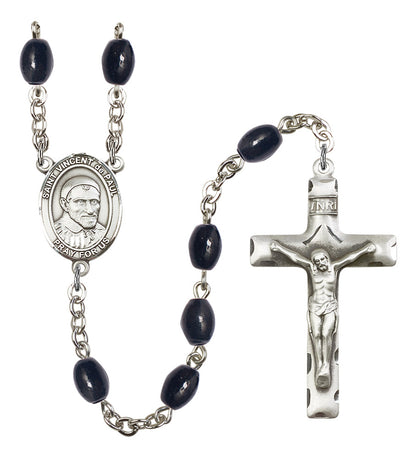 St. Vincent De Paul Rosary - 6 Bead Options (8134SS)