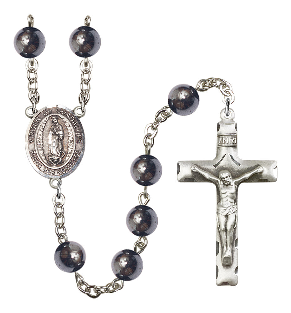 Virgen De Guadalupe Rosary - 6 Bead Options (8206SPSS)
