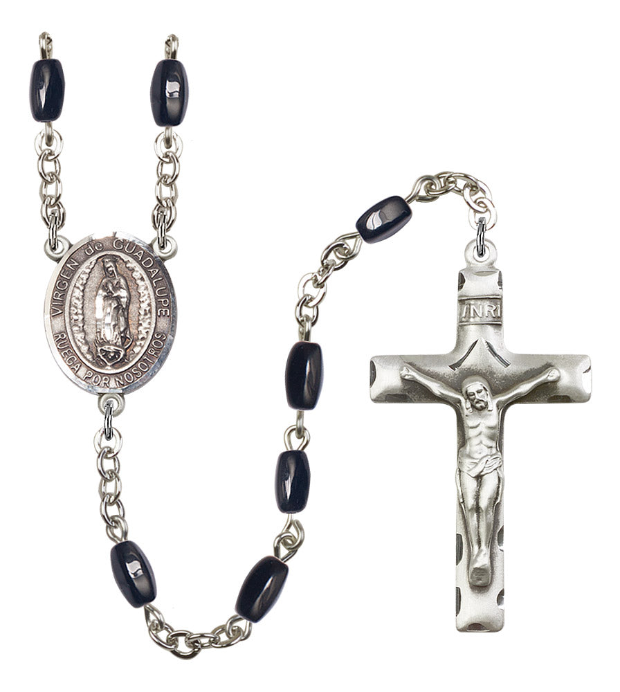 Virgen De Guadalupe Rosary - 6 Bead Options (8206SPSS)
