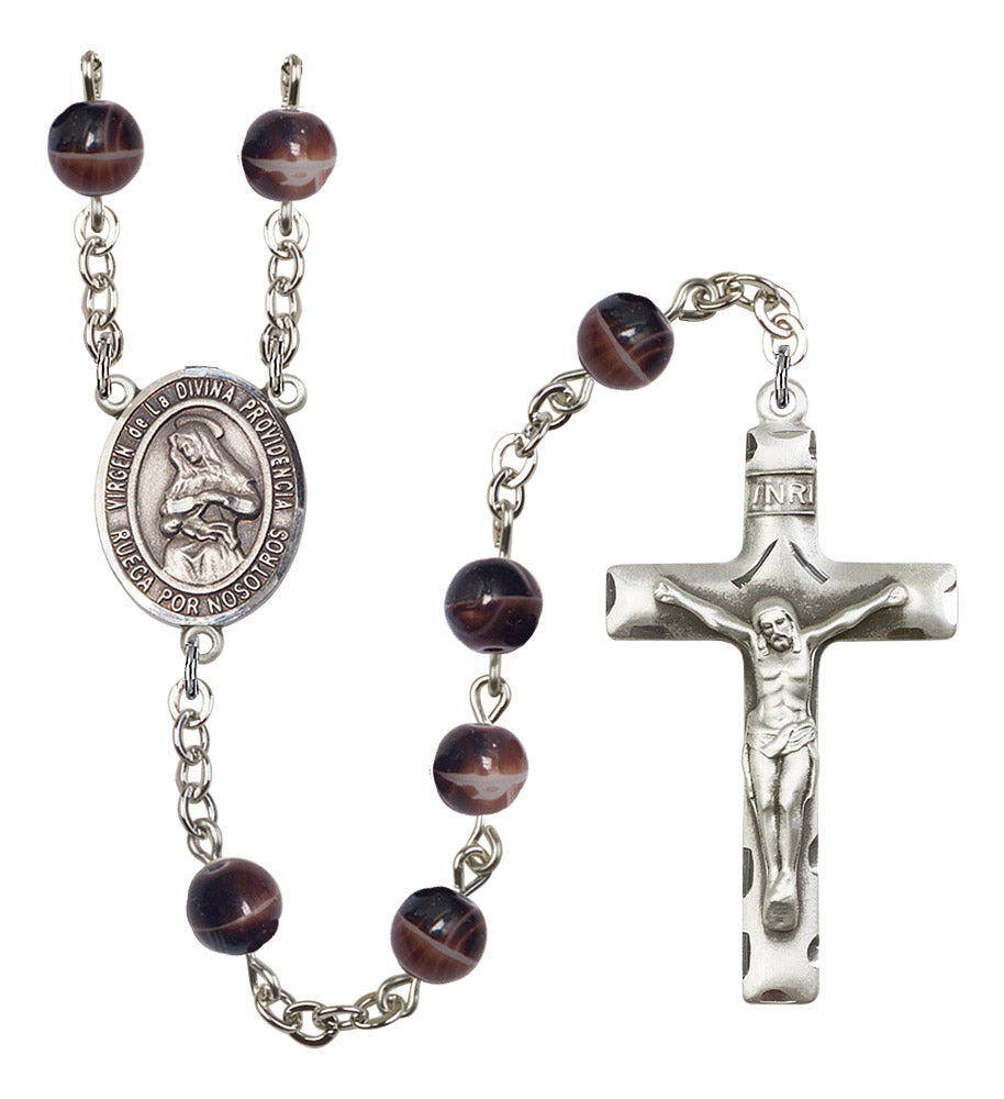 Virgen De La Divina Providencia Rosary - 6 Bead Options (8087SPSS)