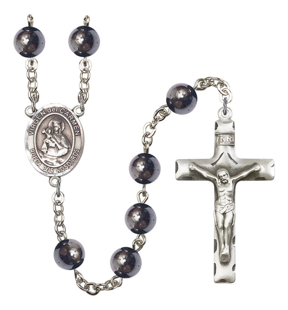 Virgen Del Carmen Rosary - 6 Bead Options (8243SPSS)