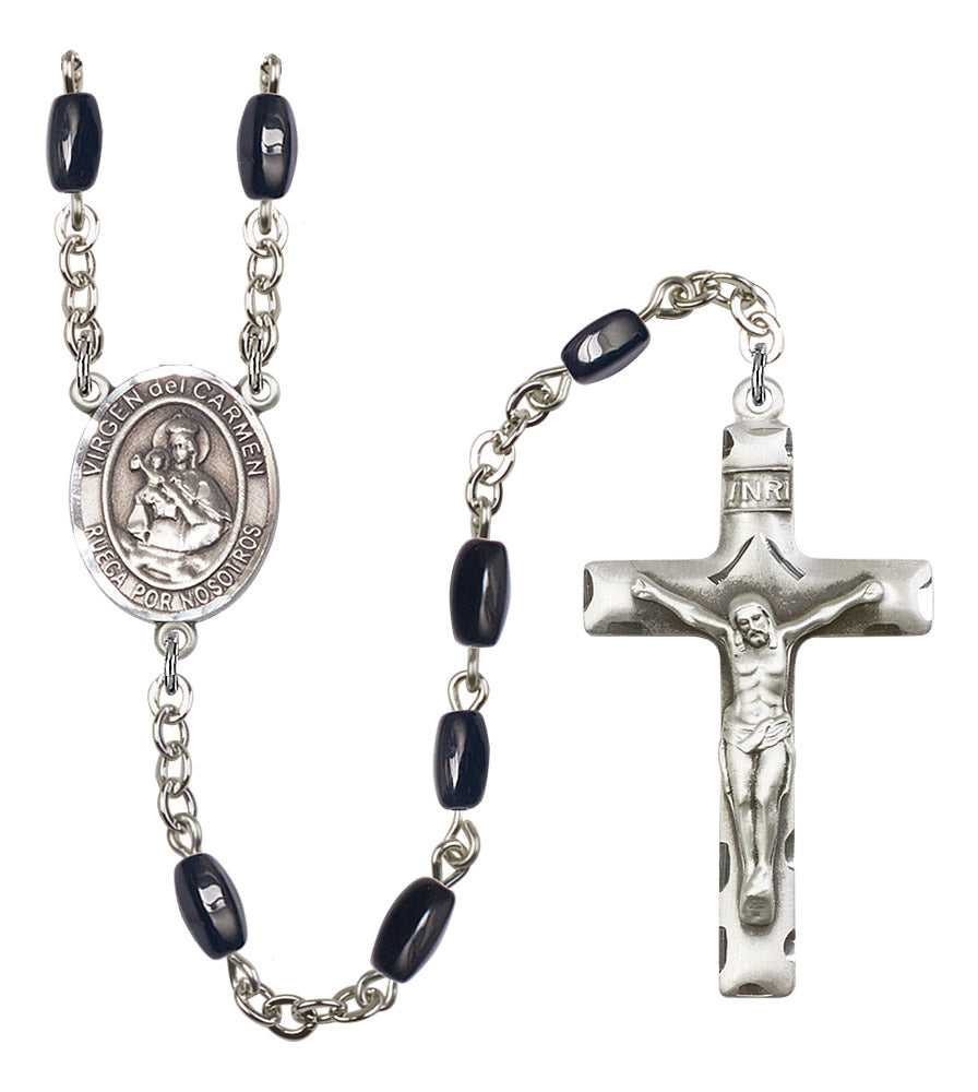 Virgen Del Carmen Rosary - 6 Bead Options (8243SPSS)