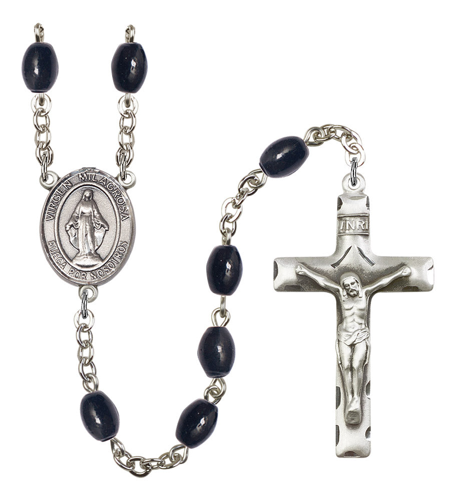 Virgen Milagrosa Rosary - 6 Bead Options (8078SPSS)