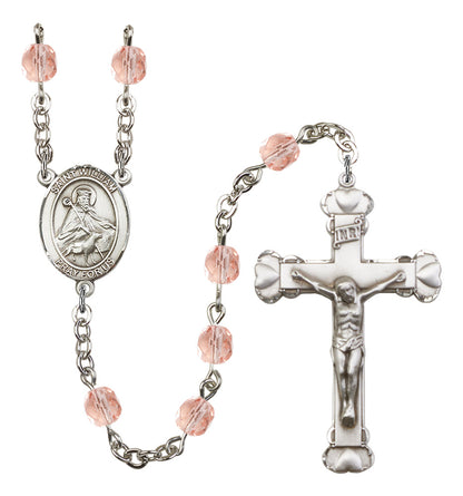 St. William of Rochester Rosary - 6MM Fire Polished Beads (8114SS)