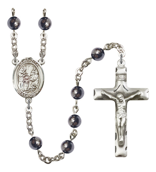 St. Zita Rosary - 6 Bead Options (8244SS)