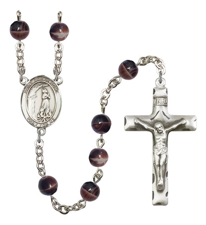 St. Zoe of Rome Rosary - 6 Bead Options (8314SS)