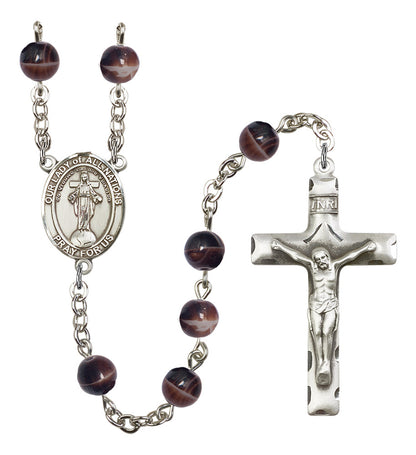 Our Lady of All Nations Rosary - 6 Bead Options (8242SS)